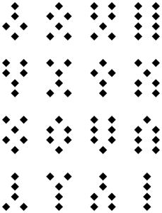 Geomantic Glyphs