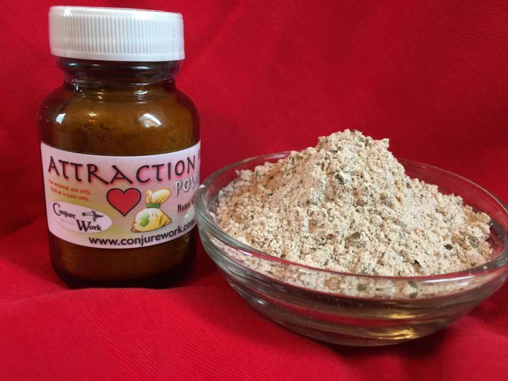How To Use Magick Powders; Free Magick Lessons; Attraction Powder at Conjure Work,